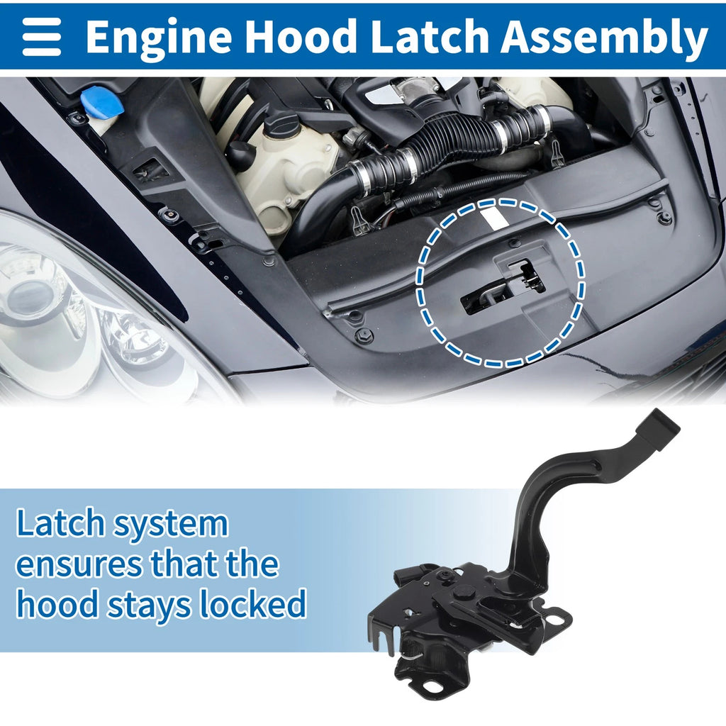 Hood Latch Assembly Replacement for Honda HR-V (2016–2022)