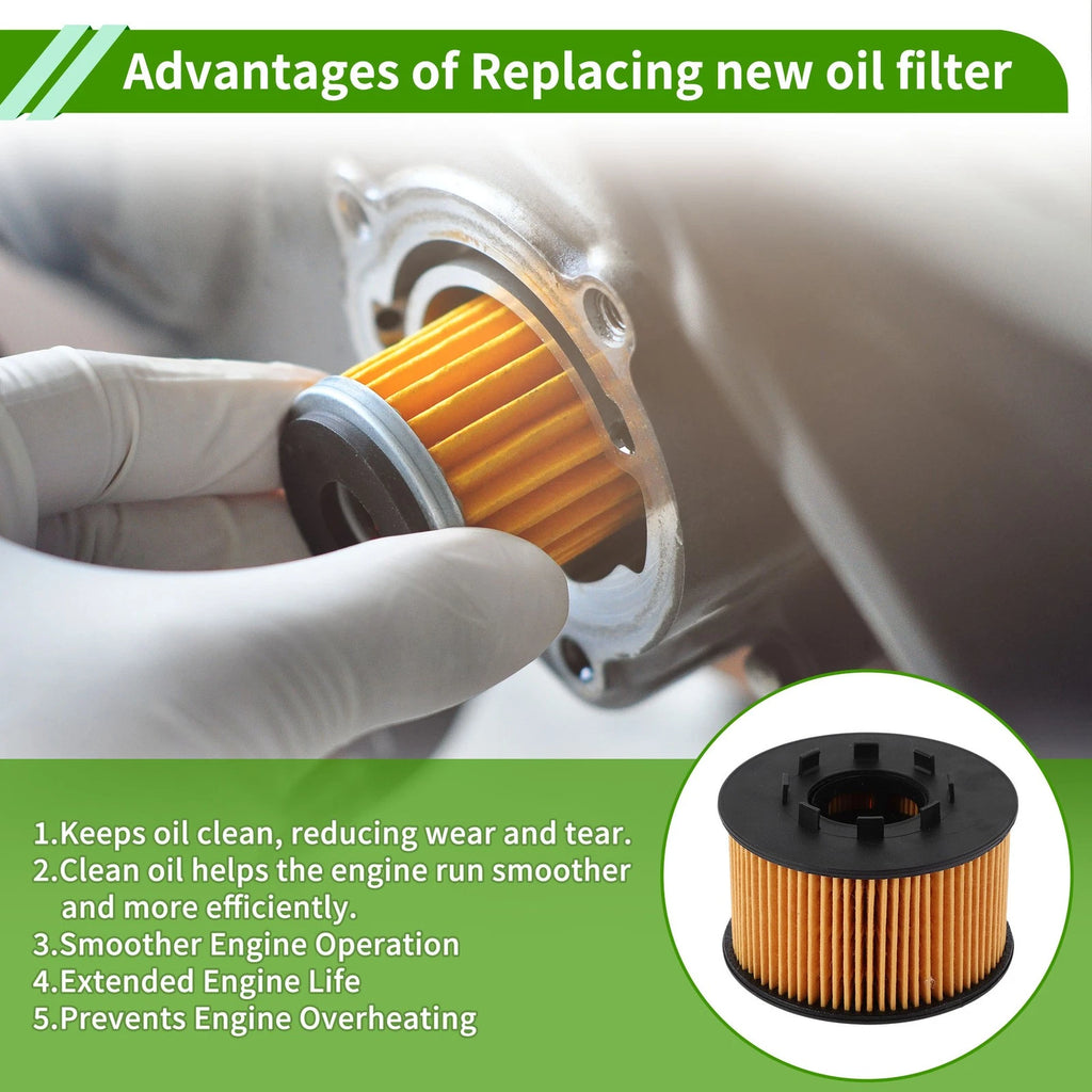 Engine Oil Filter No.XS7Q6744AA for Ford Transit Mk6 (2000–2006)