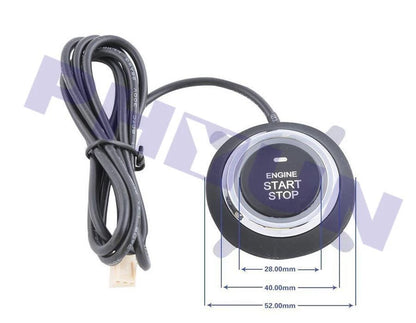8 Pcs Keyless Entry Engine Start Alarm System Remote Starter for USA Models