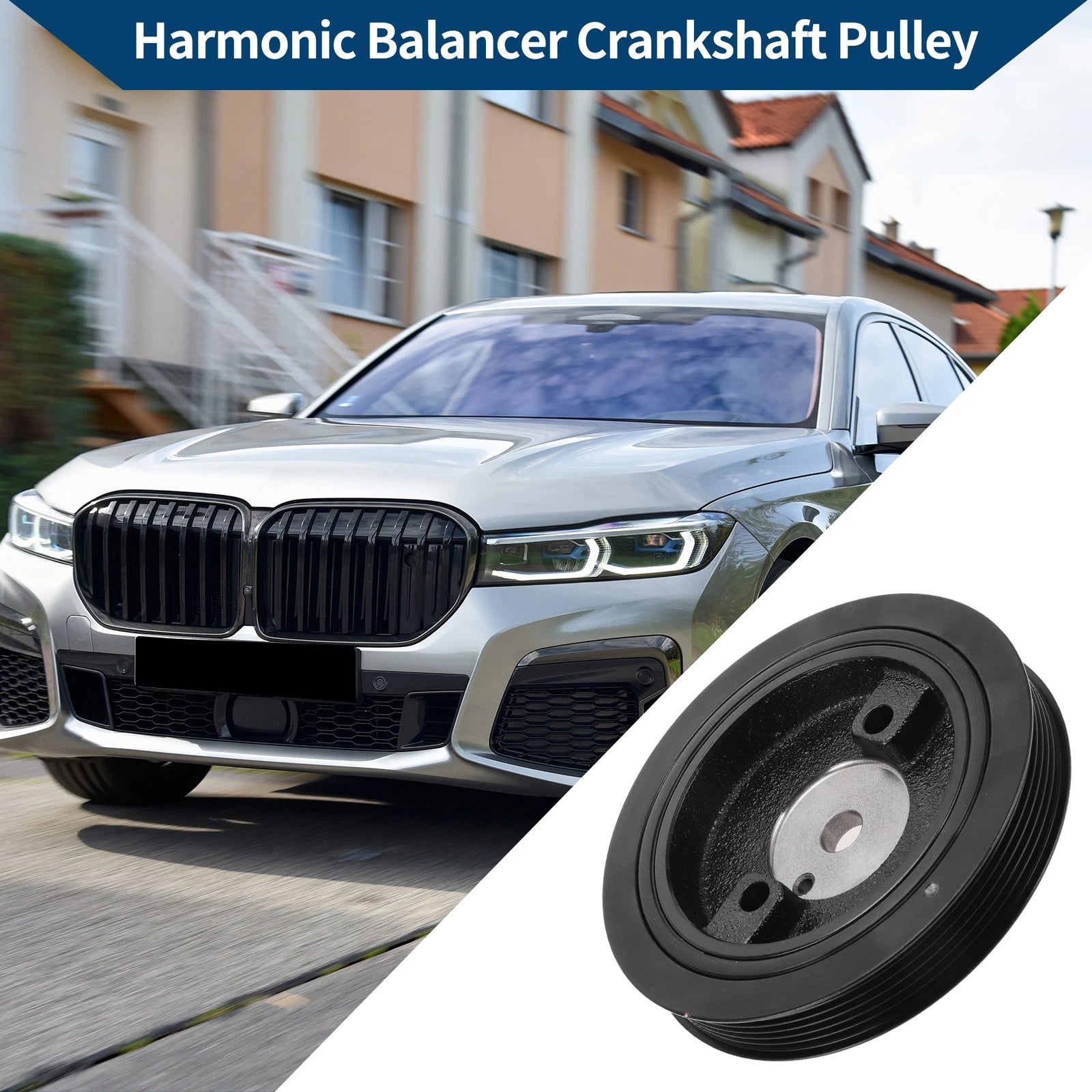 Engine Harmonic Balancer Crank Pulley Replacement for Kia Sportage (2008–2016)