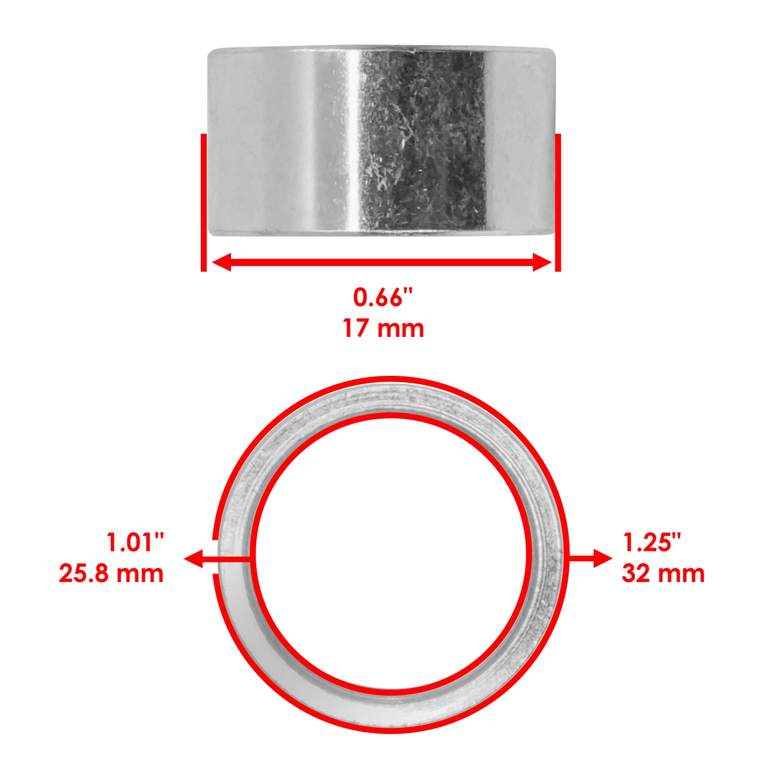 Swing Arm Bushing Kit Replacement for Honda (2003–2017)