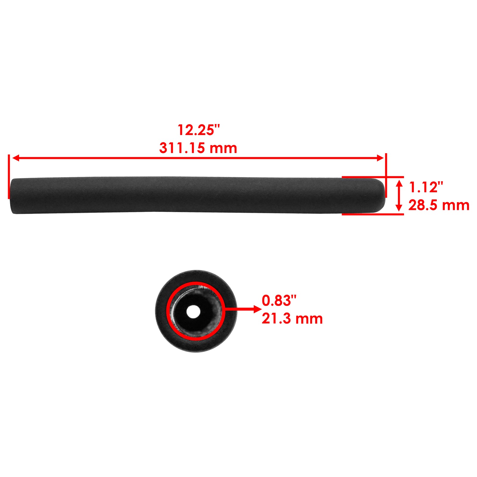 Foam Handle Grip Replacement for John Deere ZTrak Z850A Z950M (2014–2019)