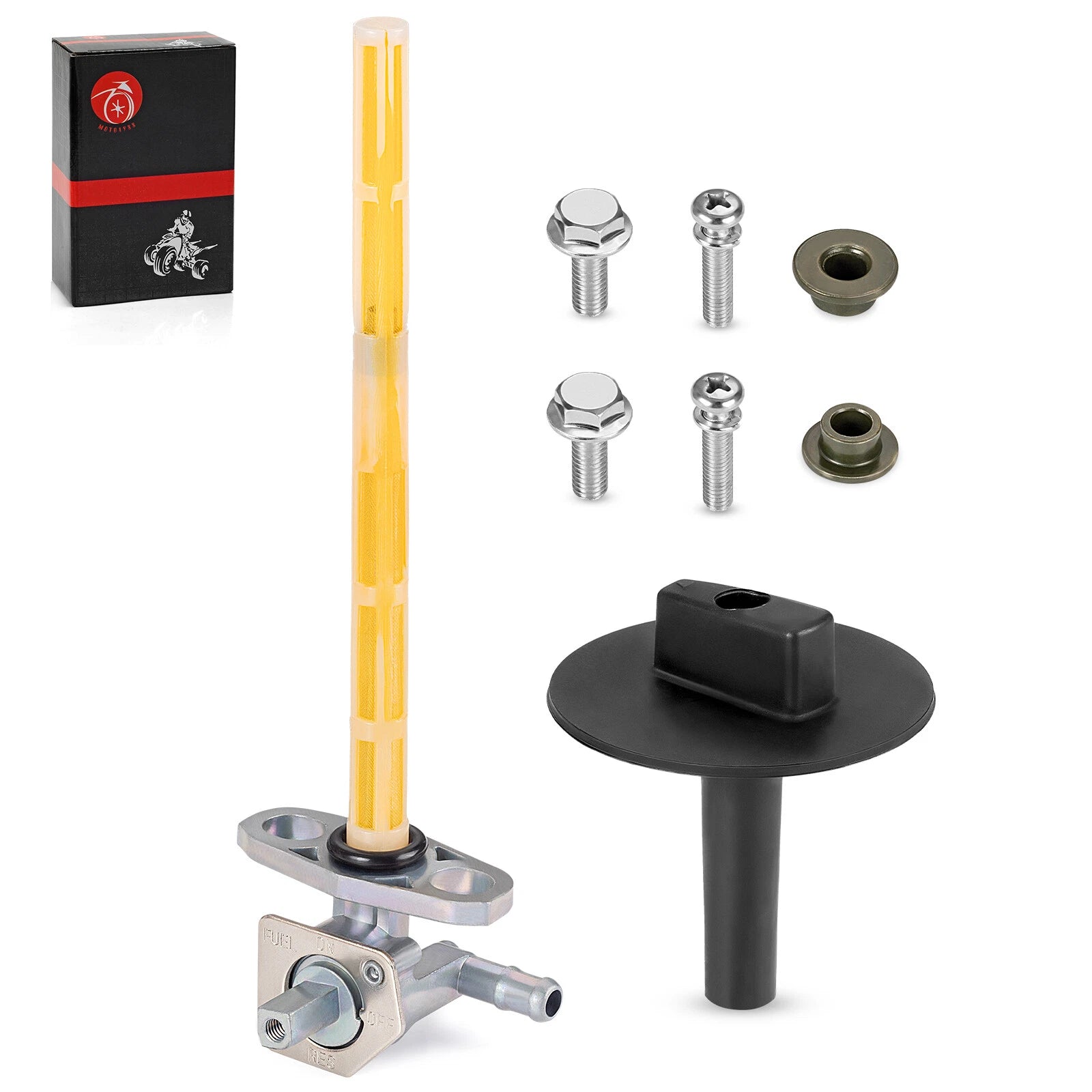 Fuel Petcock w/ Lever for Honda Rancher TRX420 (2007–2014) 16950-HP5-601