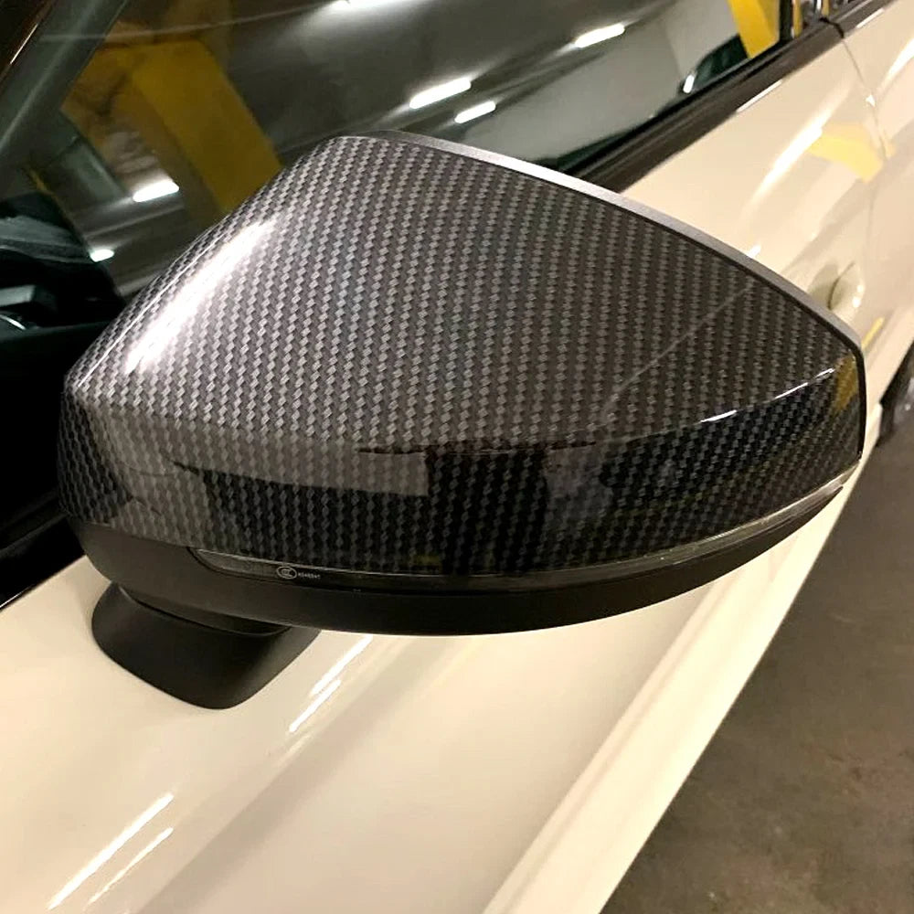 Replacement Mirror Cap Cover for Audi A3/S3 8V (2015–2021) Carbon Look
