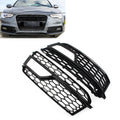 Fog Light Honeycomb Grille Cover for Audi A5 S5 (2013–2017)