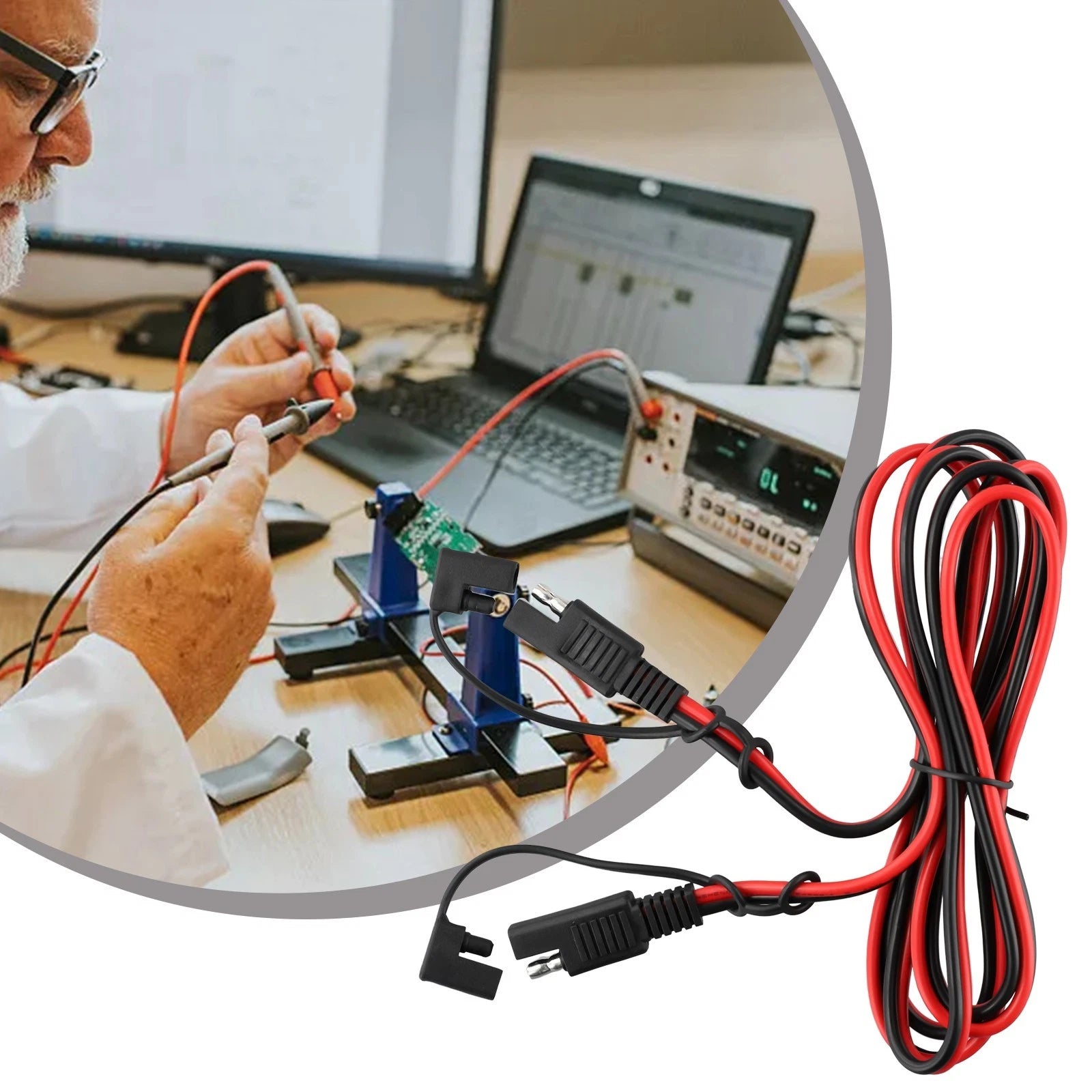 SAE Extension Cable 14AWG for Power Connections