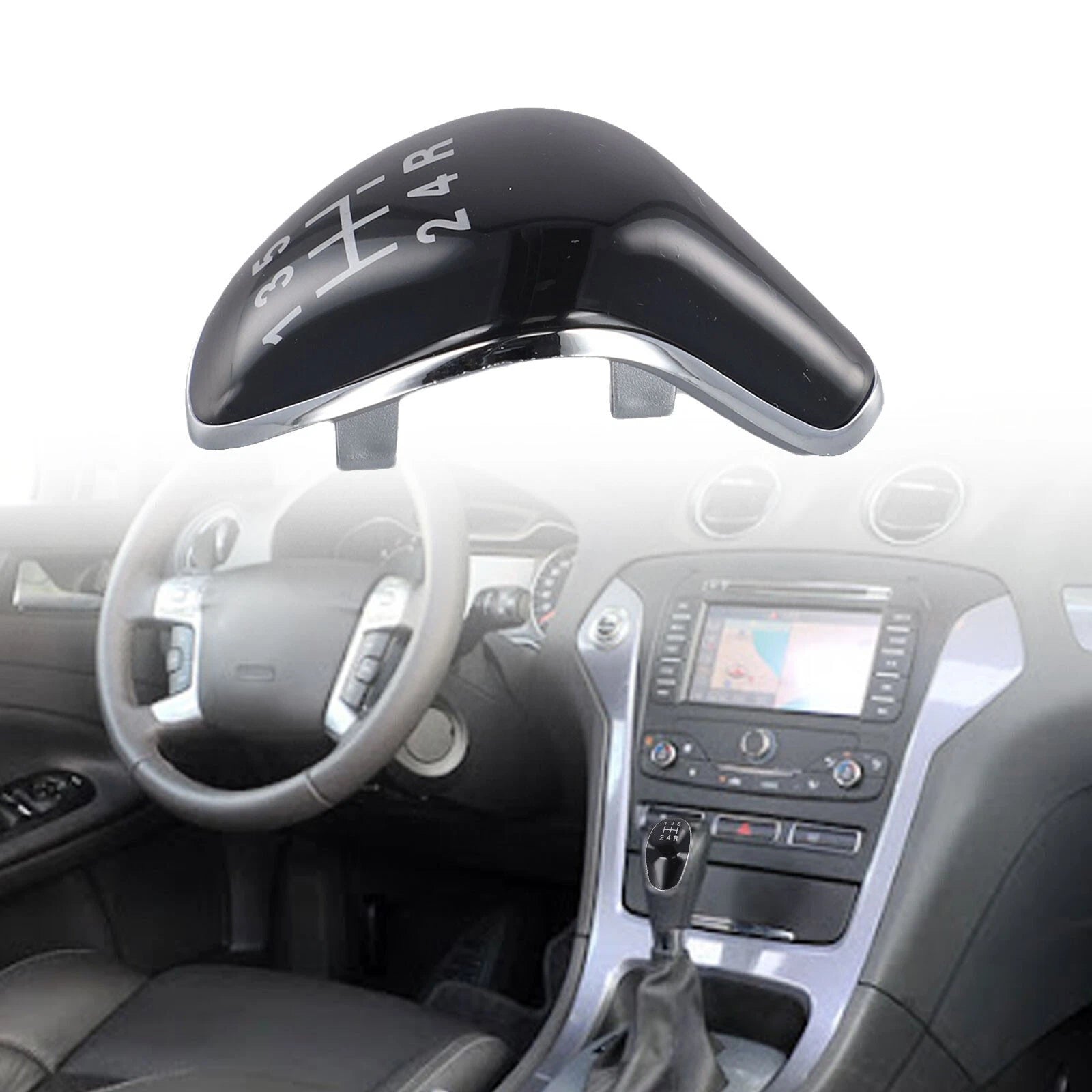 Gear Knob Head Cover Cap for Ford Vehicles