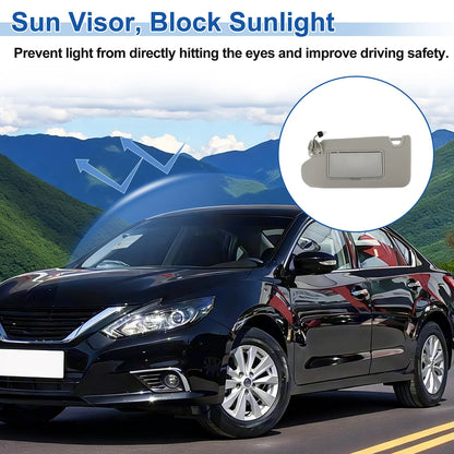 Set of 2 Sun Visors for Nissan Altima (2013–2018) No. 96401-3TA2A Gray