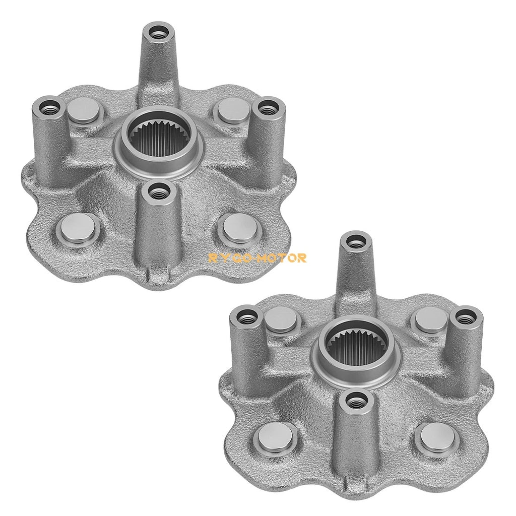 Set of 2 Front Left & Right Wheel Hubs for Yamaha Wolverine YFM350 YFM450 (2006–2010)