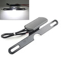 License Plate Mount Holder Bracket w/ Brake Tail Light For Motorcycle Titanium