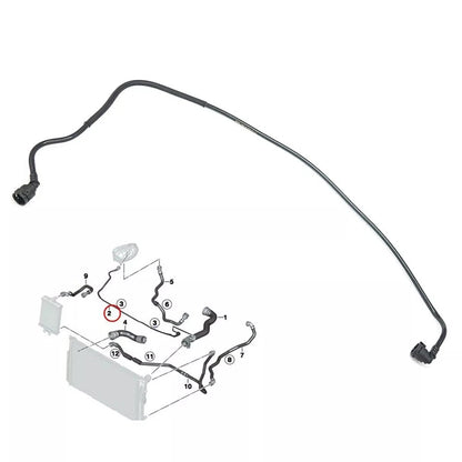 Upper Radiator Hose for BMW (17128570061)