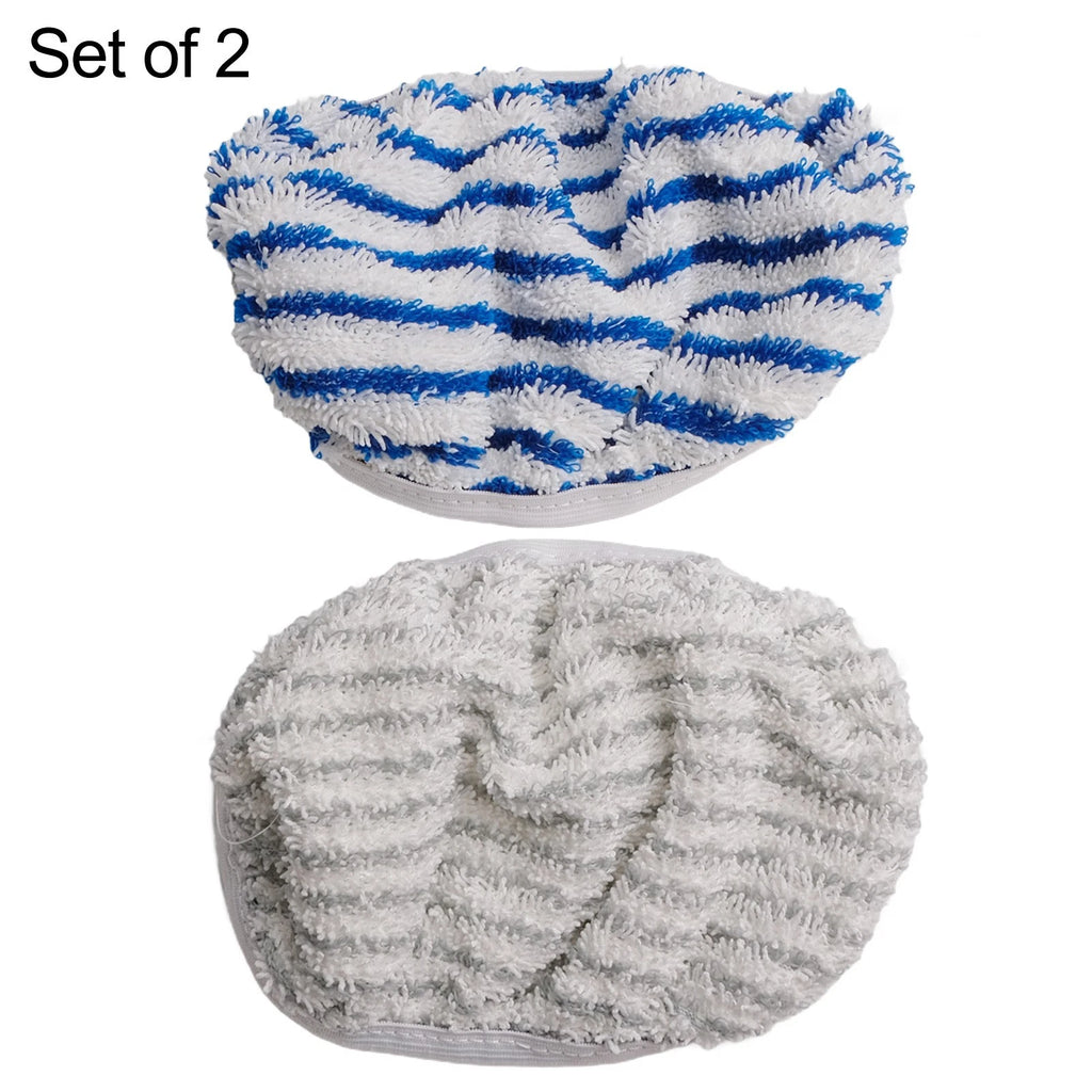 2pcs Microfibre Cloth Pads for Clean & Steam ZR005801 (Compatible)