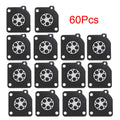 60pcs Carburetor Metering Diaphragm for ZAMA C1U (Replace A015010)