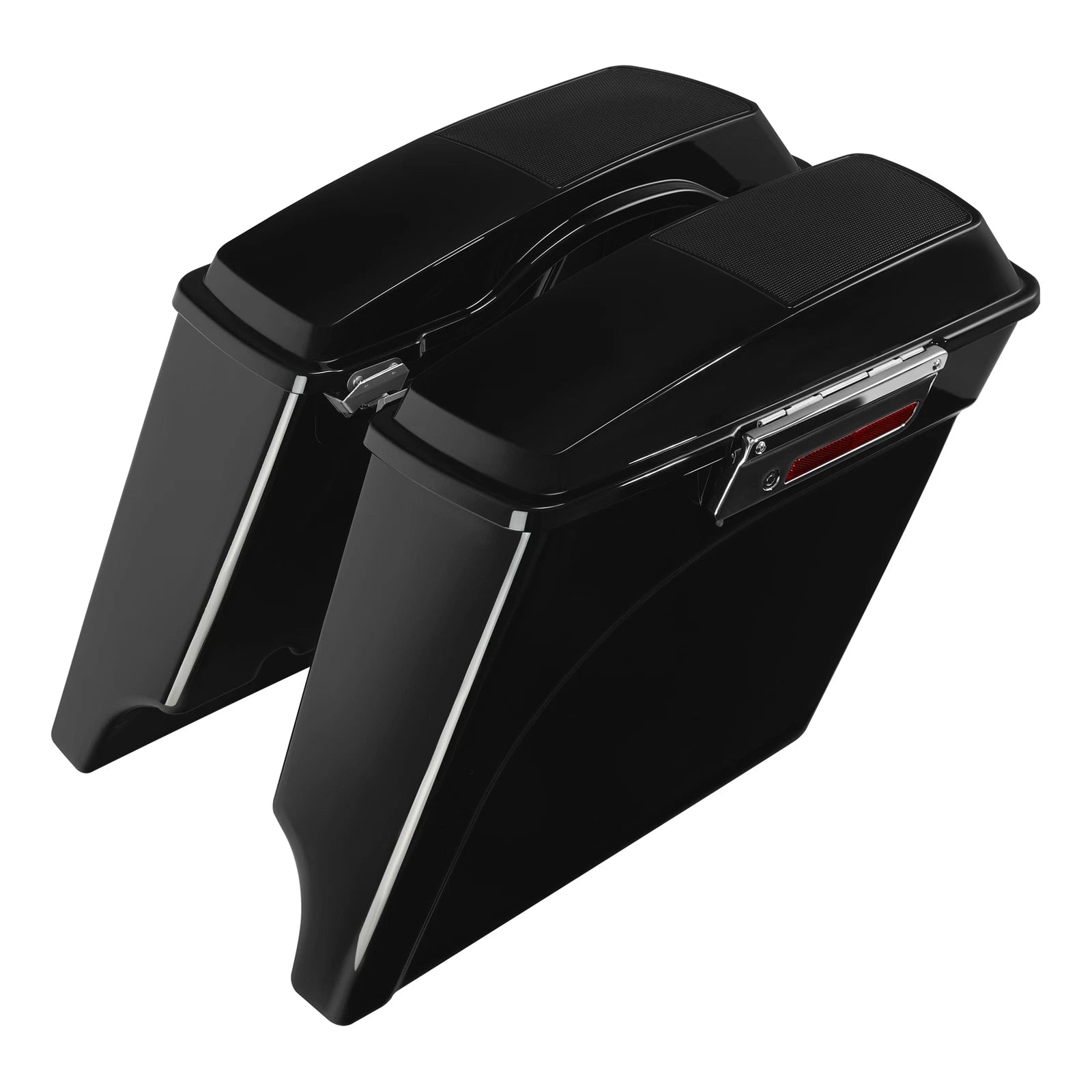 5" Stretched Saddlebag Speaker Lid Bracket for Harley Softail (1984–2017)