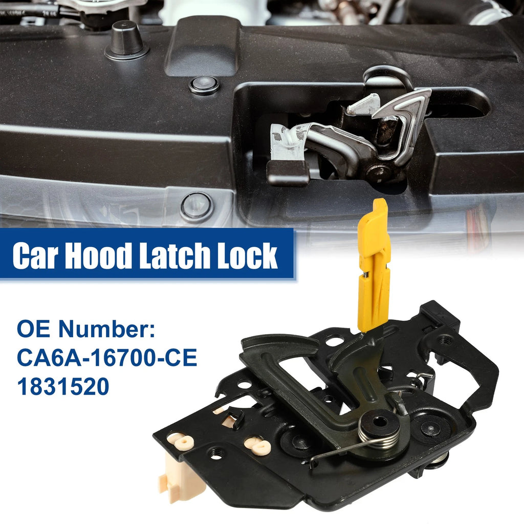 Hood Latch Lock Replacement for Ford Fiesta (2008–2012) Black
