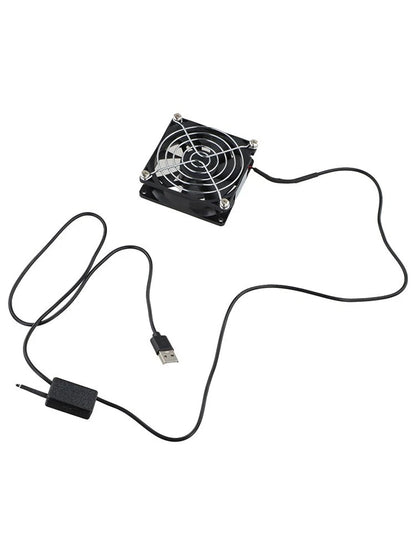 8cm USB Fan for Electronics Cooling (No Specific Part Numbers)