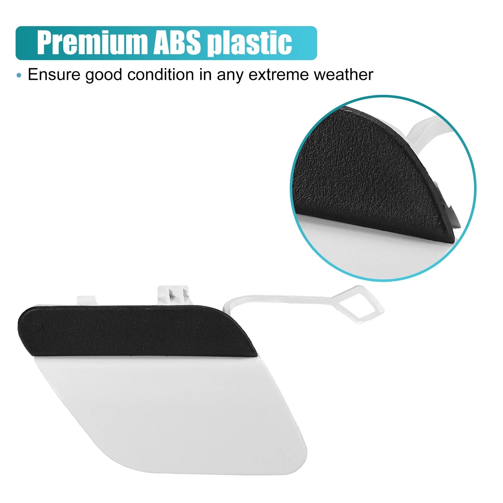 Rear Bumper Tow Hook Cap Replacement for Mercedes E-Class (2017–2020)