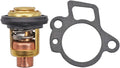 Thermostat & Gasket for Mercury 30 40 HP (Replaces 825212001, 824853, 825212, 855676003)