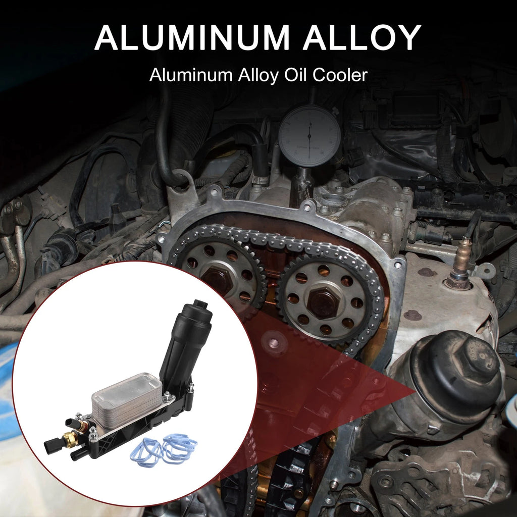 Engine Oil Cooler Filter Housing with Seals for Ram 1500 (2013–2018)