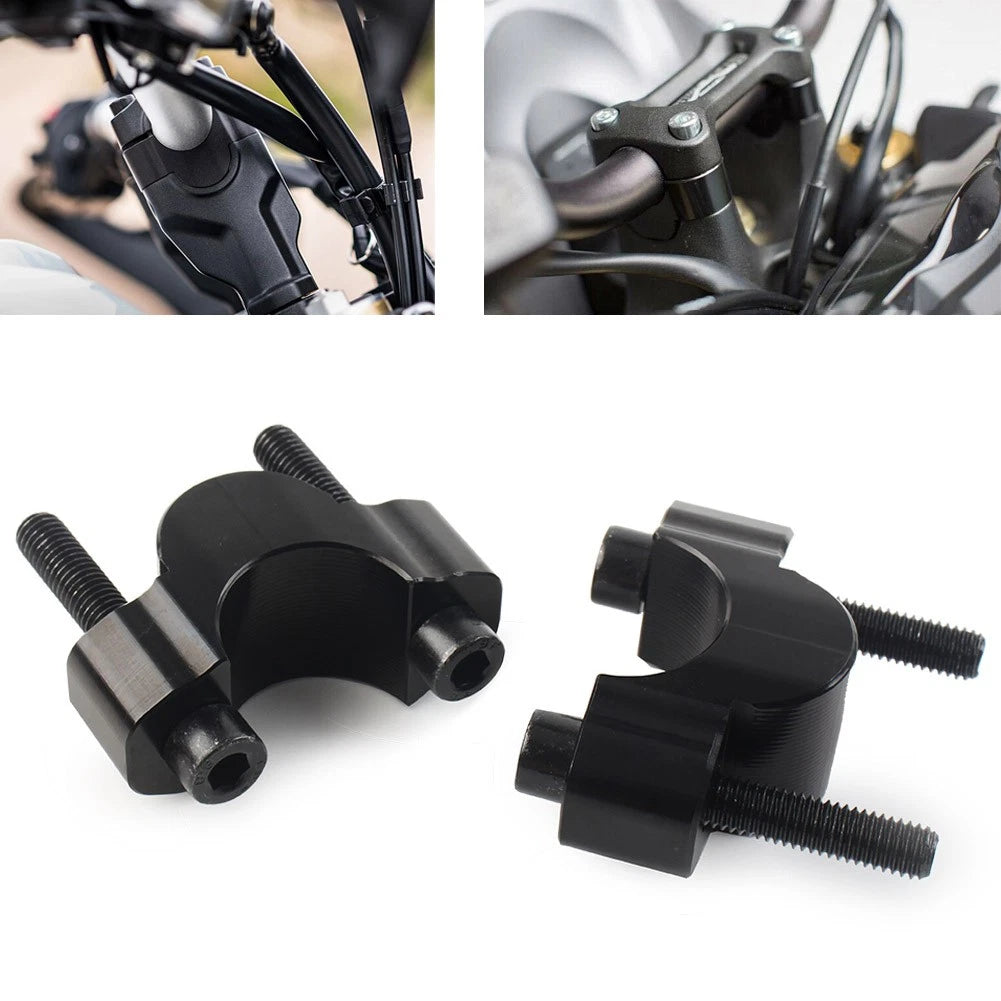 Handlebar riser clamp mount adapter for Yamaha Tenere 700 XT700Z XTZ (2019–2023)