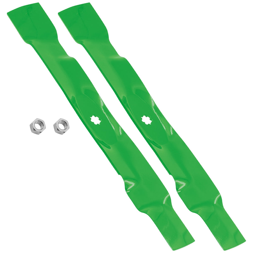 Deck Blade with Lock Nut for John Deere S100 S110 S120 42 Inch Tractor (100–120)