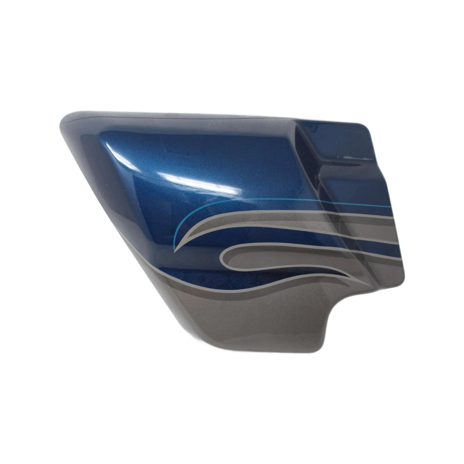 Left Side Cover for Harley-Davidson CVO FLHTCUSE5 (2015) - Riptide Blue 66612-12DDY