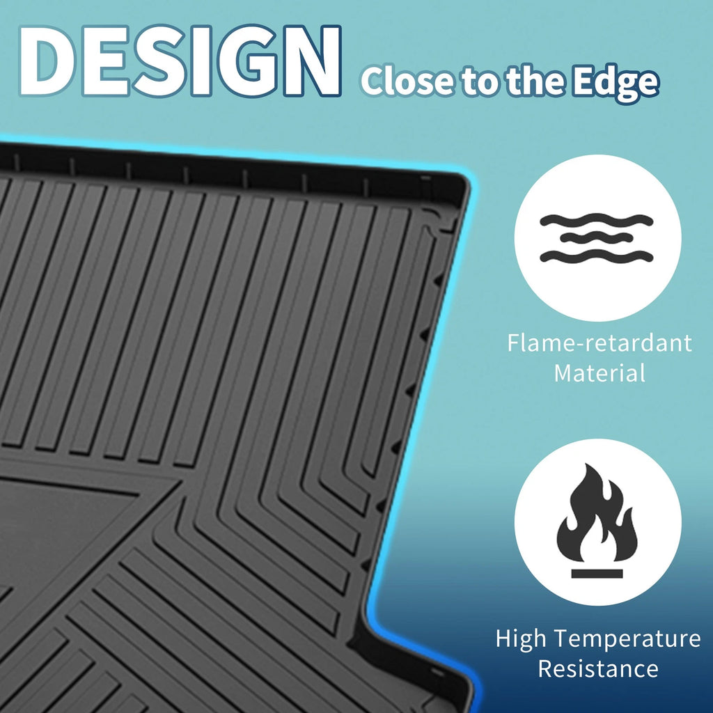 Cargo Liner Rear Trunk Mat TPE Replacement for Mercedes-Benz GLC Coupe 2017-2023