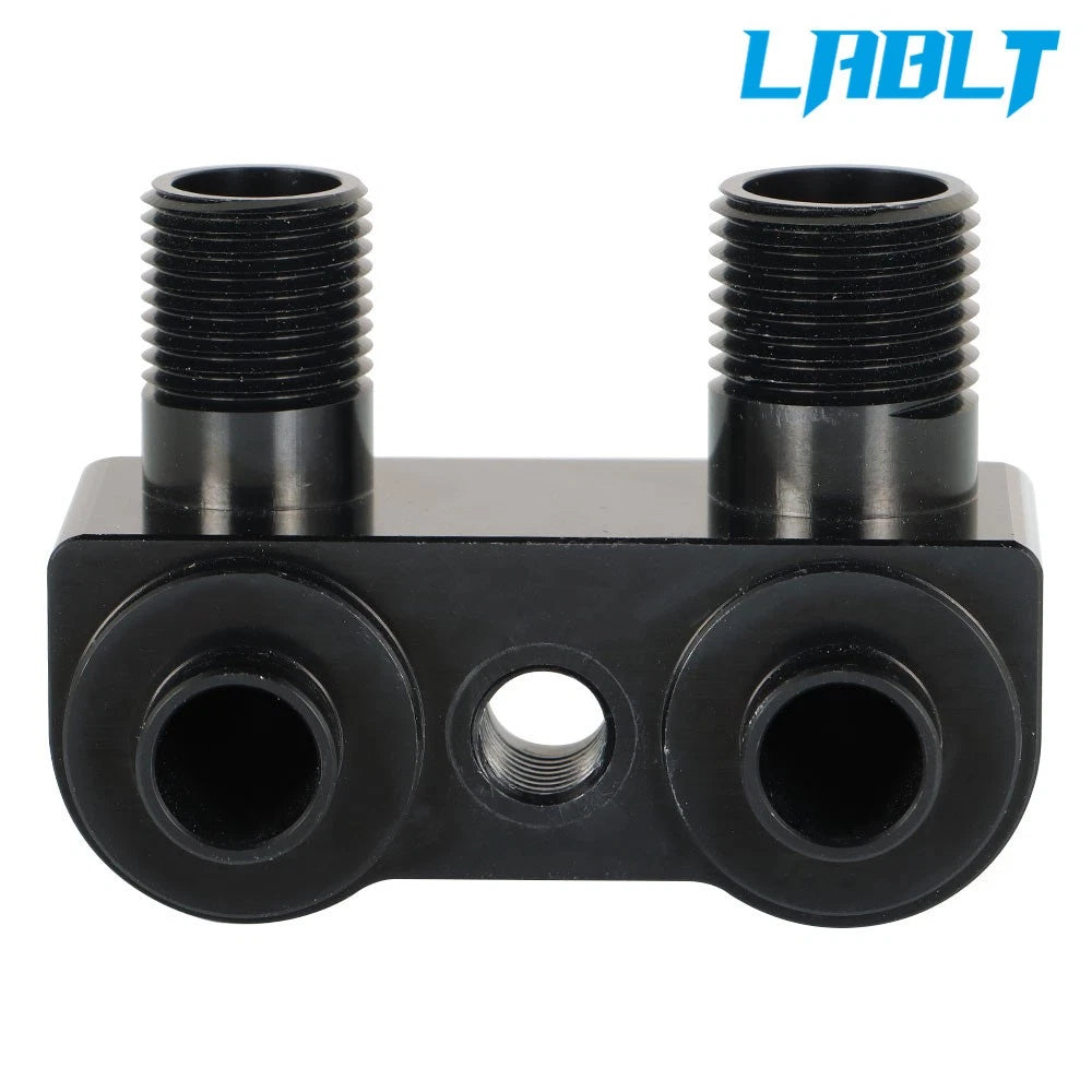 LABLT Adapter w/Cap Screw Fitting for LSX LS1 Swap AC Compressor (CNC Machined)