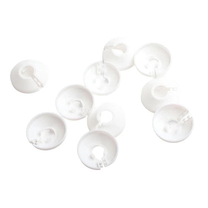 10PCS Pipe Cover Collar 50mm for PVC50 DN40 Tube Radiator Installation