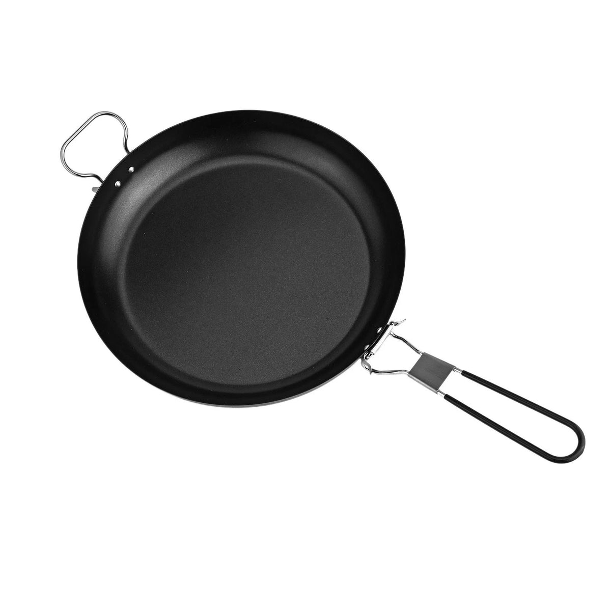 Nonstick Frying Pan with Foldable Handle for Outdoor Cooking