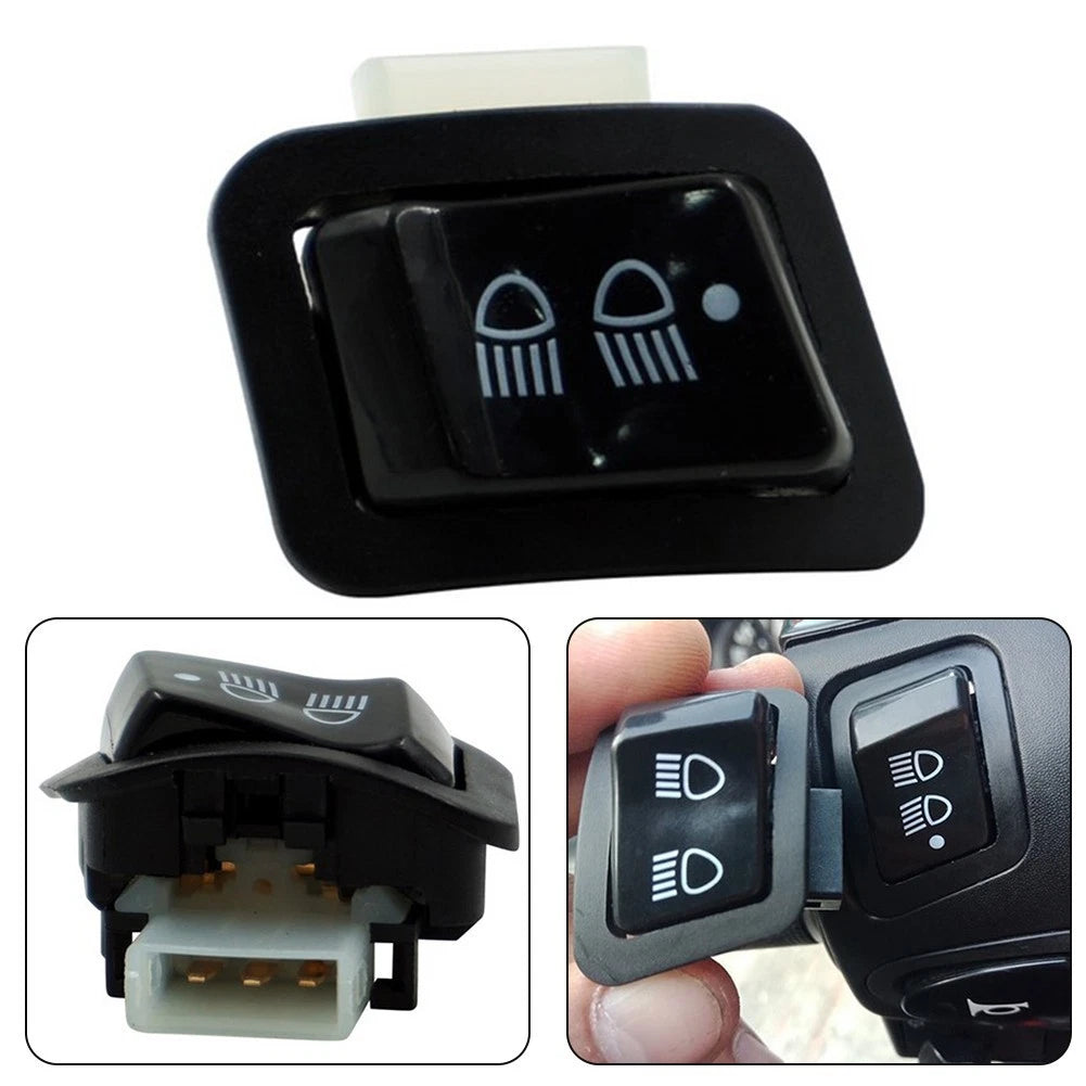 Headlight Switch for Motorcycle (Modified, PA6 Nylon)