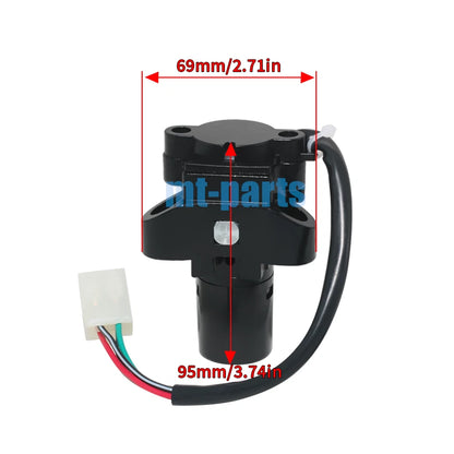Ignition Key Switch Lock Set for Suzuki GSX1100F Katana (1988–1993) VX800 (1990–1996)