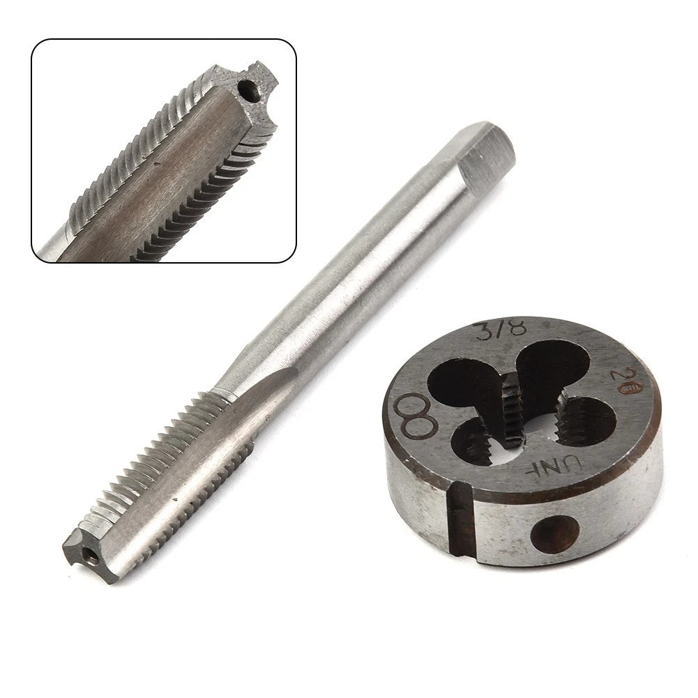 2pcs HSS 3/8-20 Right Hand Pipe Taps for Machine Use