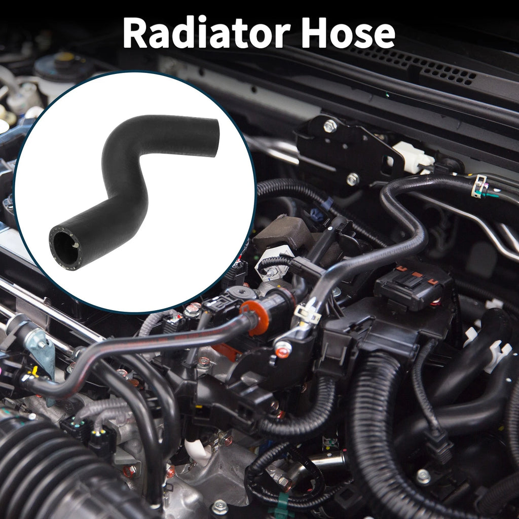 Radiator Hose Coolant Pipe Replacement for Audi A6L 2006–2010 Rubber Black