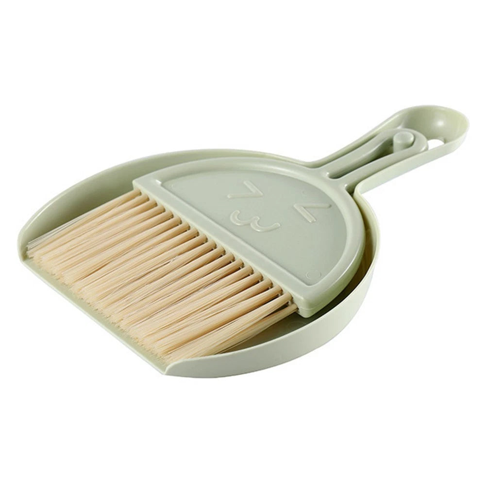 Set of 1 Dustpan Tools Multifunction Nylon Wool Brush for Computer Cleaning