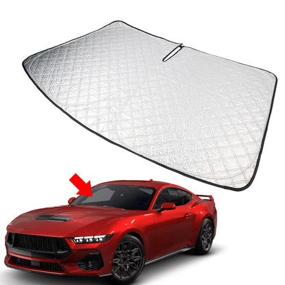 Windshield Sun Shade for Ford Mustang (2021–2025)