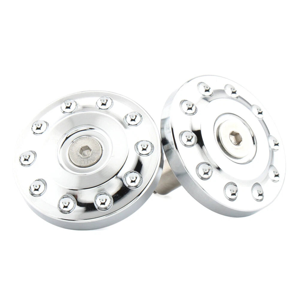Chrome Frame Hole Cap Cover Plug For STREET Twin SCRAMBLER 1200 BOBBER 2016-24
