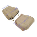 2X Leather Seat Covers for Ford Expedition (2007–2014) Camel Tan