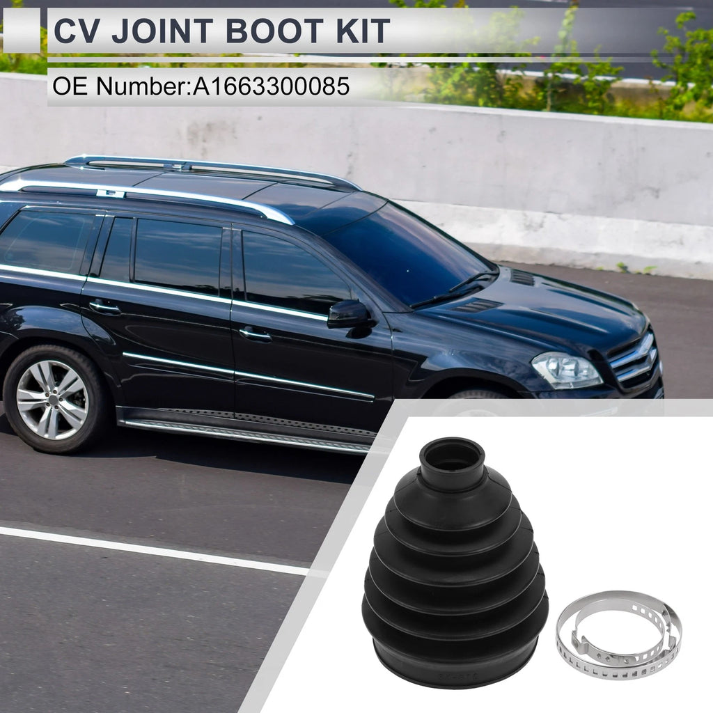Outer CV Joint Boot Kit with Clamps for Mercedes-Benz GL350 (2013–2016)