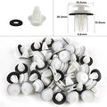 100Pcs Retaining Door Panel Clips for Universal Vehicles