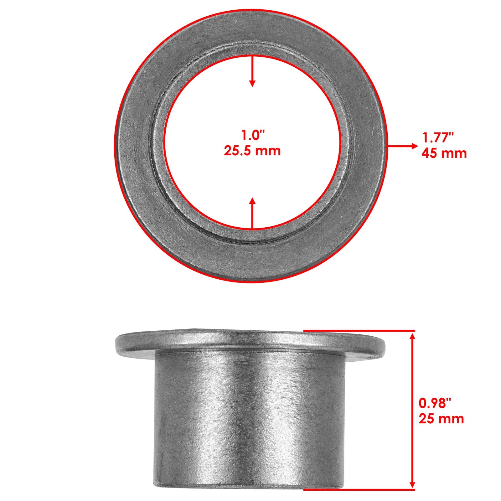 Mower Wheel Bushing and Ring Replacement for John Deere GS25 GS30 (2011–2011)