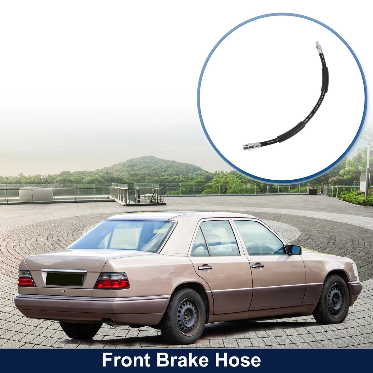 Front Brake Hose for Mercedes-Benz E-Class 2002–2011