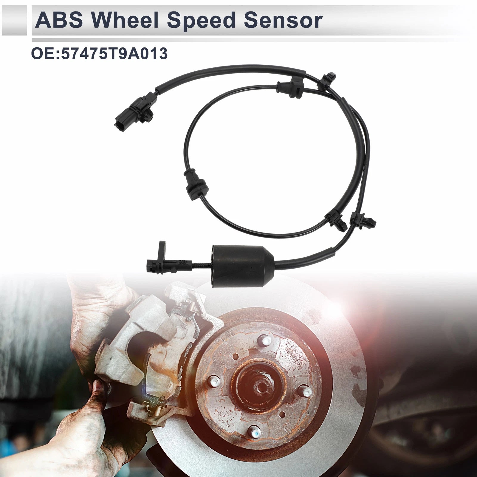 ABS Wheel Speed Sensor Rear Left Replacement for Honda City (2014–2019)