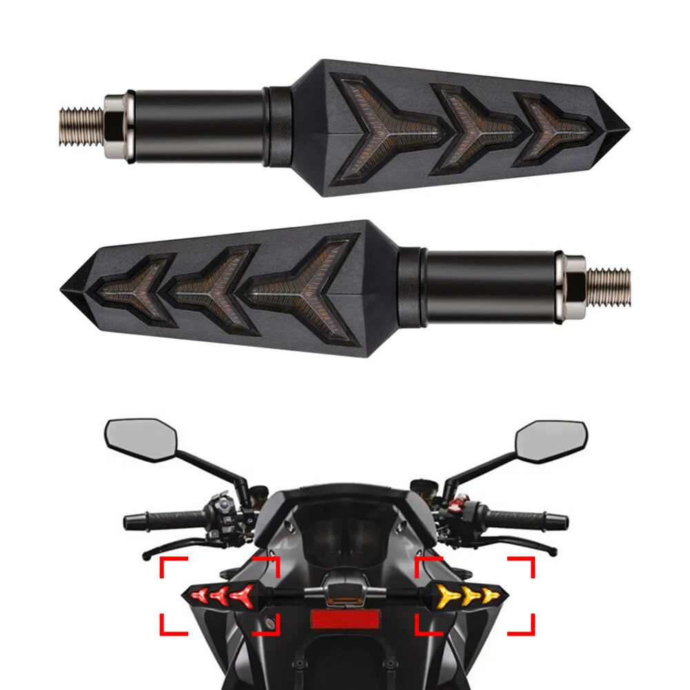 LED Turn Signal Blinker Light for Motorcycle (Universal Fit)