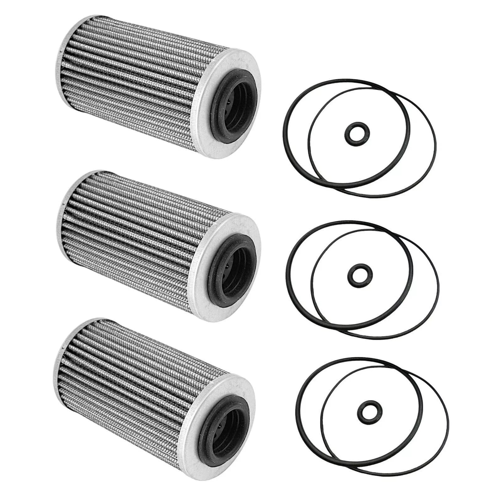 3X Oil Filter w/ O-rings 420956744 for Can Am Sea Doo Rotax 1503 1630