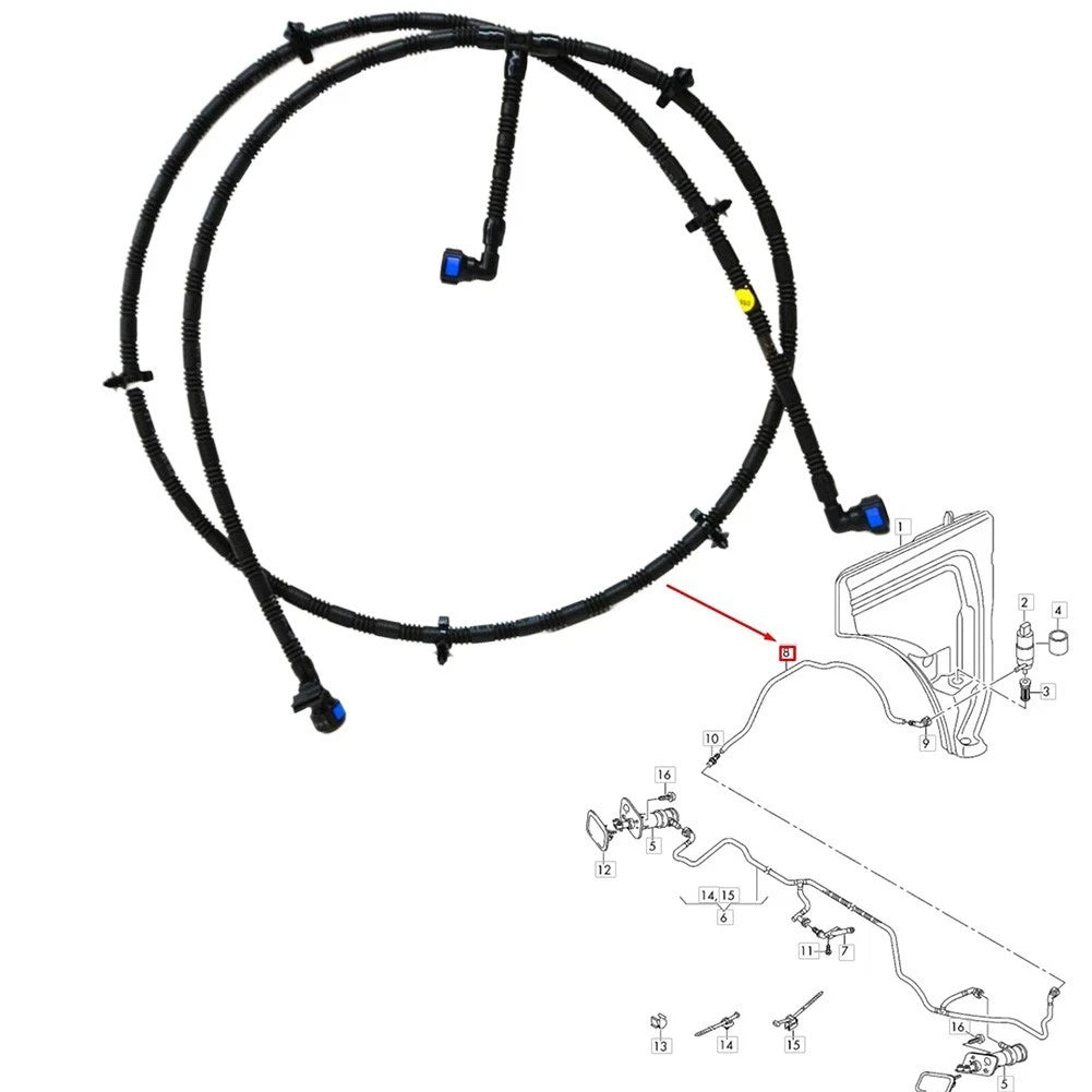 Front Headlight Hose for