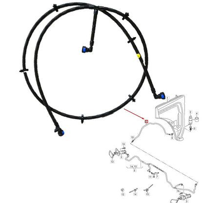 Front Headlight Hose for