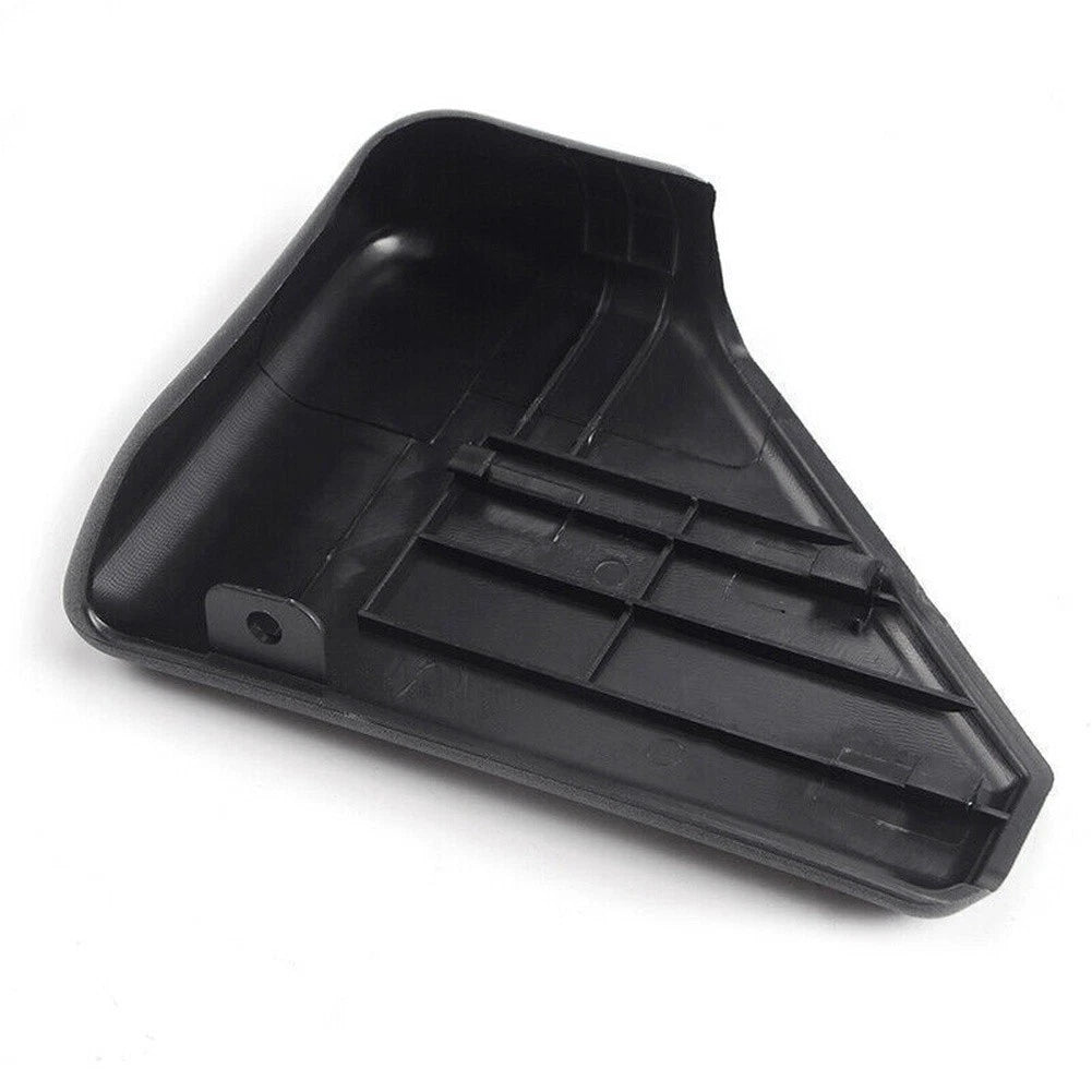 Set of 2 Rear Side Pedal End Covers for Ford F150 (2015–2022) ABS Black