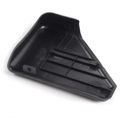 Set of 2 Rear Side Pedal End Covers for Ford F150 (2015–2022) ABS Black