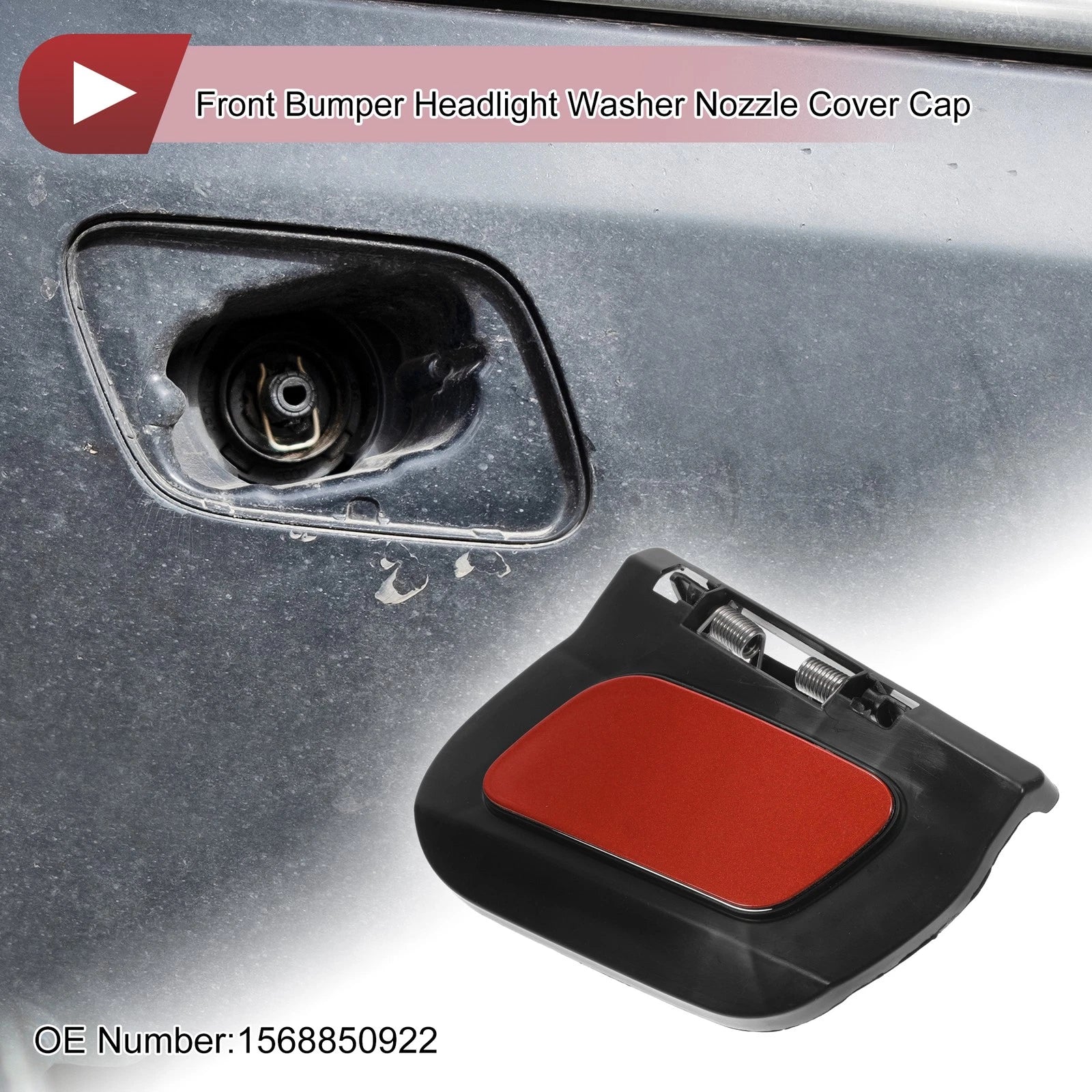 Front Left Washer Nozzle Cover Cap for Mercedes-Benz GLA45 AMG (2015–2019)